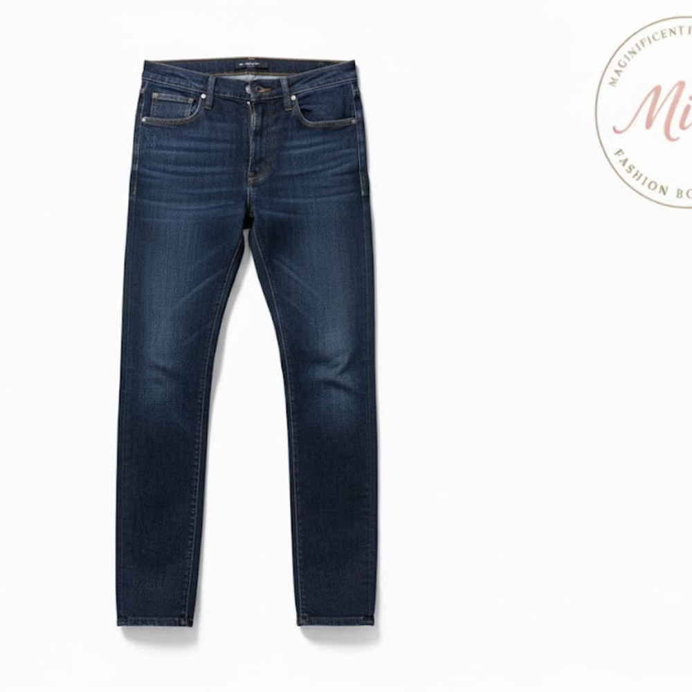 George Dark Indigo Slim Jeans
